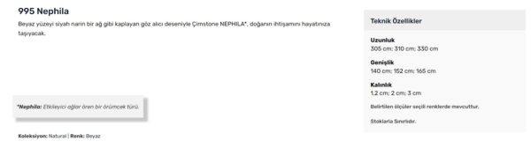 995 NEPHİLA - Görsel 3